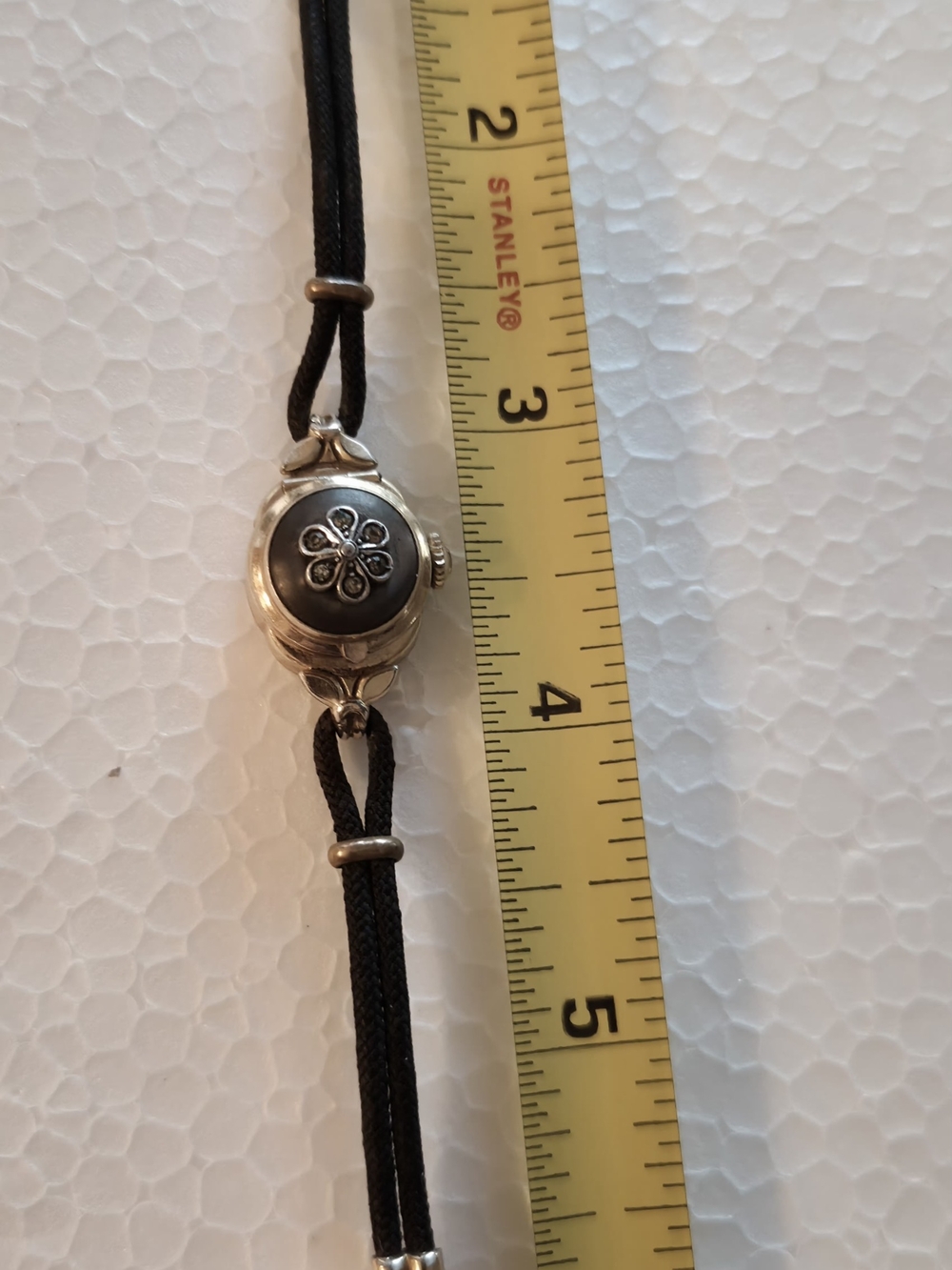 VTG 1950'S Bucherer Swiss Cocktail Watch / Peek a Boo Lid- Hidden Face Diamonds - Picture 5 of 10